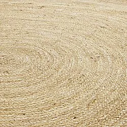 Tapete redondo de juta - Amasia (natureza)