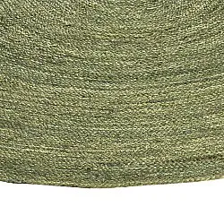 Tapete redondo de juta - Amasia (azeitona)