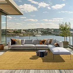 Tapete de juta - Amasia (laranja)