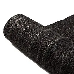 Tapete de juta - Amasia (preto)