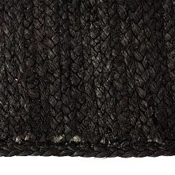 Tapete de juta - Amasia (preto)