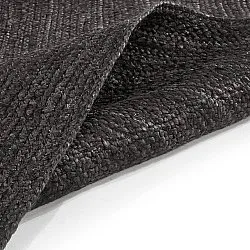 Tapete de juta - Amasia (preto)