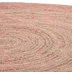 Tapete redondo de juta - Amasia (tan)