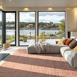 Tapete de juta - Amasia (tan)