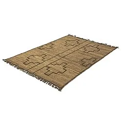 Tapete de juta - Kavita (marrom)