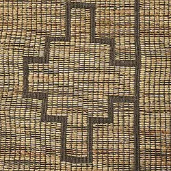 Tapete de juta - Kavita (marrom)