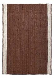 Tapete de juta - Senaki (marrom/branco)