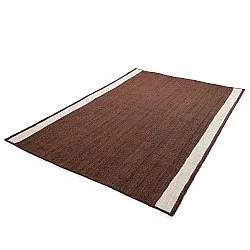 Tapete de juta - Senaki (marrom/branco)