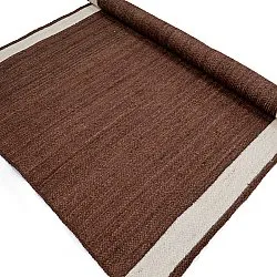 Tapete de juta - Senaki (marrom/branco)