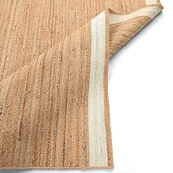 Tapete de juta - Senaki (natureza/branco)