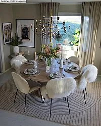 Pele de carneiro da Islândia (vit)