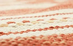 Tapete de retalhos - Kajsa (bege)