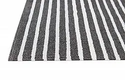 Tapetes de Plástico - Kensington (preto/branco)