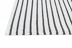 Tapetes de Plástico - Kensington (branco/preto)