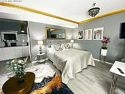 Tapete Wilton - Padova (preto/branco/dourado)