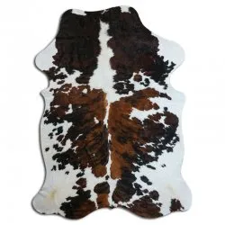 Couro de vaca - Tricolor Exótico N049