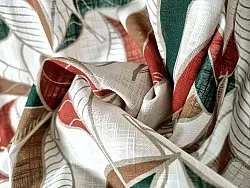 Pano de cozinha 2 unidades - Amalie (bege/ferrugem)