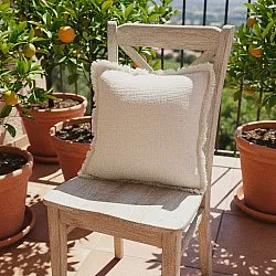 Capa de Almofada - Dorena (cinza)