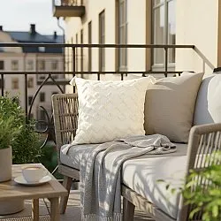 Capa de Almofada - Doria (off white)