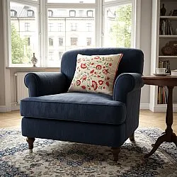 Capa de Almofada - Kalmar Embroidered Cushion Cover (multi)