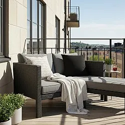 Capa de Almofada - Luana (preto)