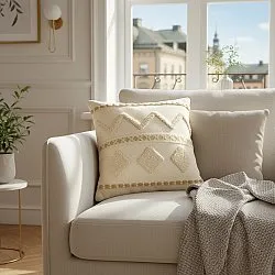 Capa de Almofada - Miquelon (branco)