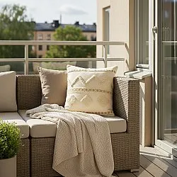 Capa de Almofada - Miquelon (branco)