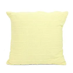Capa de Almofada - Nalani cotton cushion cover (amarelo claro)
