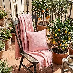 Capa de Almofada - Nalani cotton cushion cover (rosa)