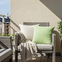 Capa de Almofada - Vanja (verde claro)