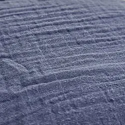 Capa de Almofada - Vanja (azul escuro)