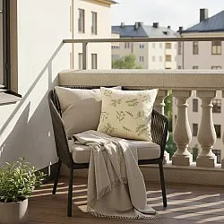 Capa de Almofada - Vasa Embroidered Cushion Cover (multi)