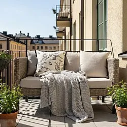 Capa de Almofada - Viborg Embroidered Cushion Cover (multi)