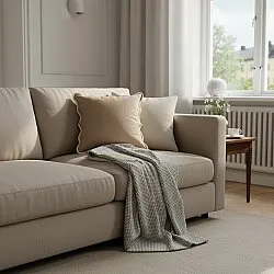 Capa de Almofada - Yrsa (bege escuro)