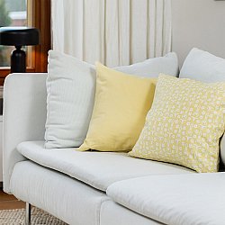 Capa de Almofada 2-pack - Ella (amarelo)