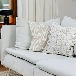 Capa de Almofada 2-pack - Laura (bege)