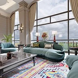 Tapete Wilton - Lemons (multicolorido)