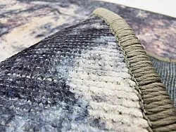 Tapete redondo - Melazzo (cinza/multicolorido)