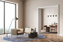 Tapete redondo - Grandola (roxo)