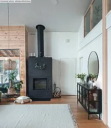 Tapete de retalhos - Silje (branco)