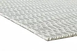 Tapete de lã - Long Stitch (cinza)