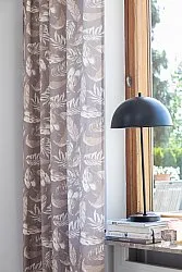 Cortinas - Cortina de algodão Lowe (bege)