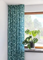 Cortinas - Cortina de algodão Lowe (verde)