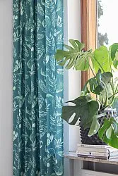 Cortinas - Cortina de algodão Lowe (verde)