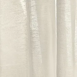 Cortinas Pack de 2 - Cortina mistura de linho Lumira (creme)