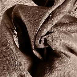 Cortinas Pack de 2 - Cortina mistura de linho Lumira (marrom escuro)