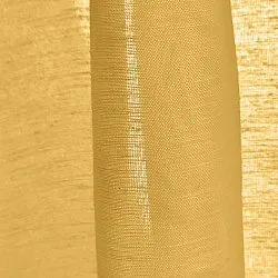 Cortinas Pack de 2 - Cortina mistura de linho Lumira (ocre)