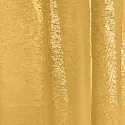 Cortinas Pack de 2 - Cortina mistura de linho Lumira (ocre)