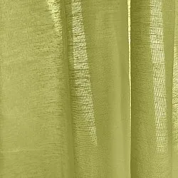Cortinas Pack de 2 - Cortina mistura de linho Lumira (verde)