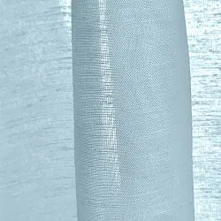 Cortinas Pack de 2 - Cortina mistura de linho Lumira (azul claro)